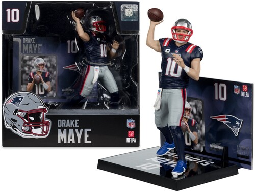 MCFARLANE NFL POSED FIG DRAKE MAYE (PATRIOTS)