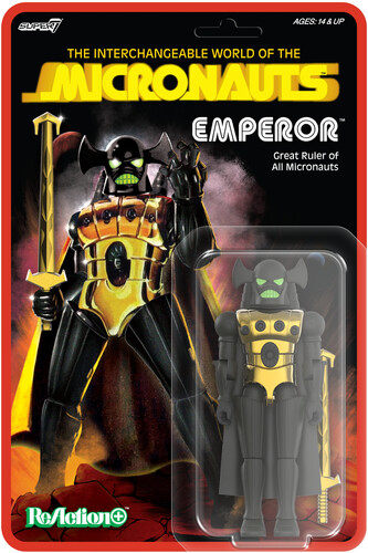 Super7 - Micronauts - ReAction+ Wv3 - Emperor