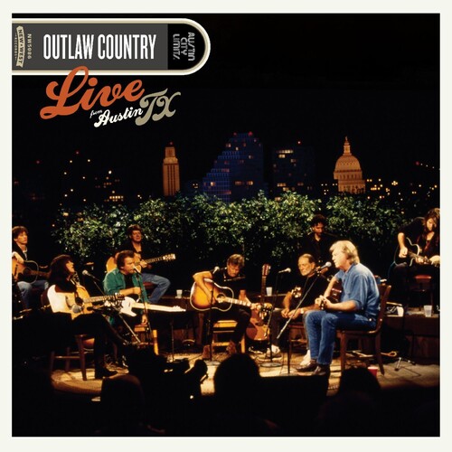 Outlaw Country - Live From Austin, Tx vinyl record cover