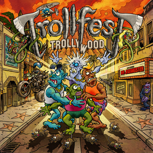 Trollfest - Trollywood vinyl record cover
