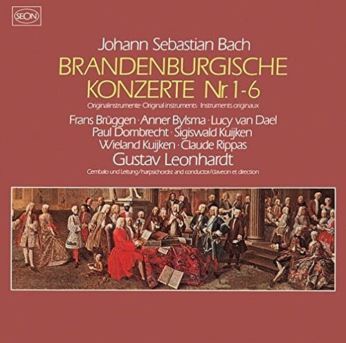 GUSTAV LEONHARDT - J. S. Bach: Brandenburg Concertos