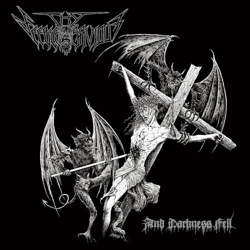 Thy Feeble Saviour - Darkness Fell vinyl record cover