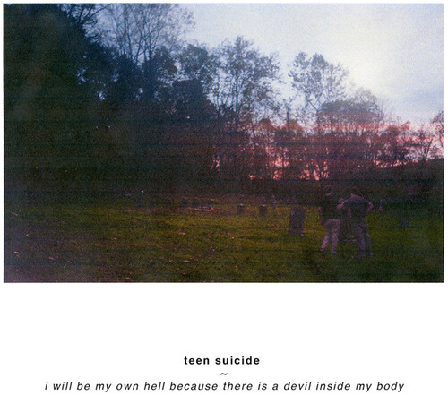 Teen Suicide - I Will Be My Own Hell Because There Is A Devil Inside My Body vinyl record cover