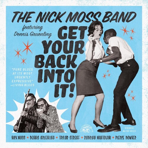Nick Moss  / Gruenling,Dennis - Get Your Back Into It [Clear Vinyl] (Red)
