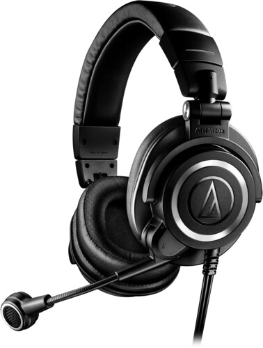 AUDIO TECHNICA ATHM50XSTS STREAMSET HEADSET XLR BK