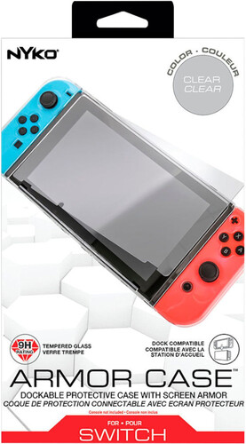 Switch Accessory:  Case - Armor Case - NYKO Clear