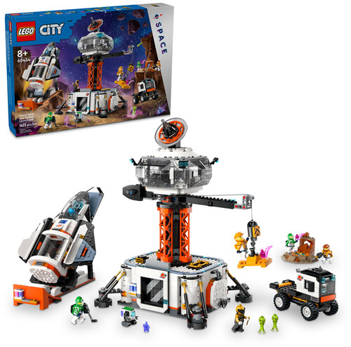 LEGO CITY SPACE BASE AND ROCKET LAUNCHPAD