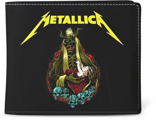 Rocksax - Metallica - If Darkness Had A Son Logo - Wallet With Coin Pocket (Black)