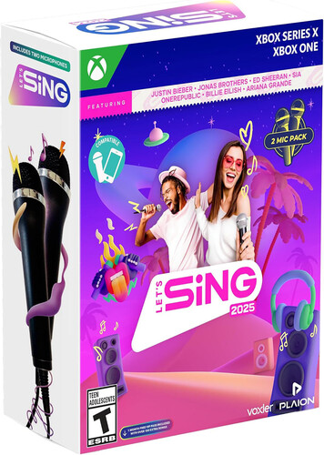 Let'S Sing 2025 (2-Mic Bundle) for Xbox One & Xbox Series X