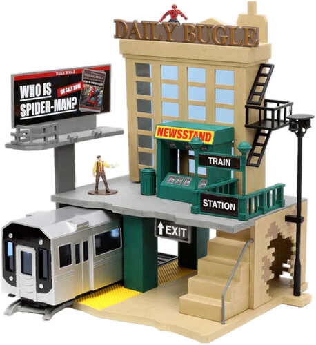Jada Toys - Nano Spiderman New York City Deluxe Scene with 2 Figures