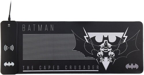 BATMAN - OVERSIZE GAMING MAT & MOBILE CHARGER