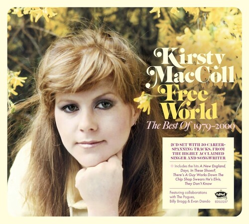 Kirsty Maccoll - Free World: The Best Of Kirsty Maccoll 1979-2000 vinyl record cover