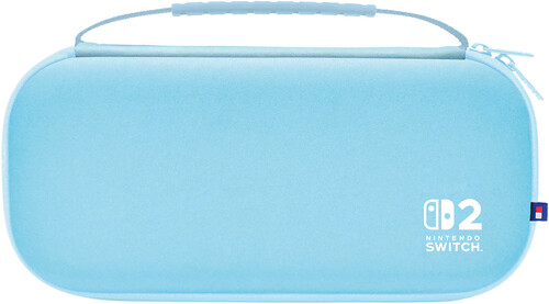 Switch 2 Accessory: Case - HORI Slim Tough Pouch - Light Blue