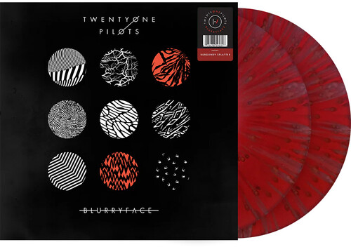 Blurryface - Burgundy Splatter Colored Vinyl