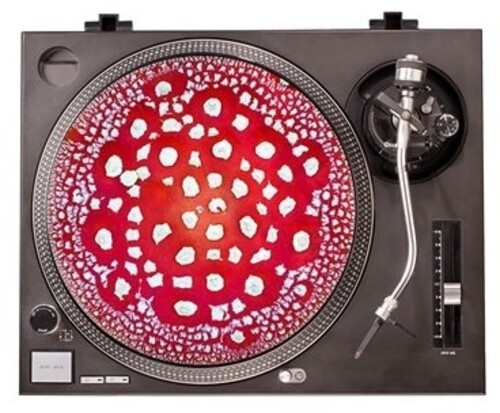 Red Mushroom Cap - Graphic Turntable Slip Mat