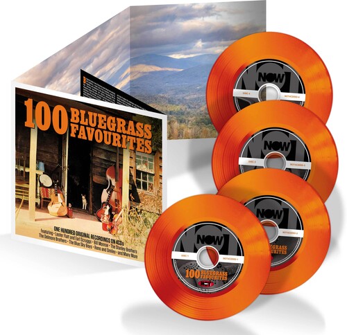 100 Bluegrass Favourites / Various (Uk) - 100 Bluegrass Favourites / Various (Uk) vinyl record cover