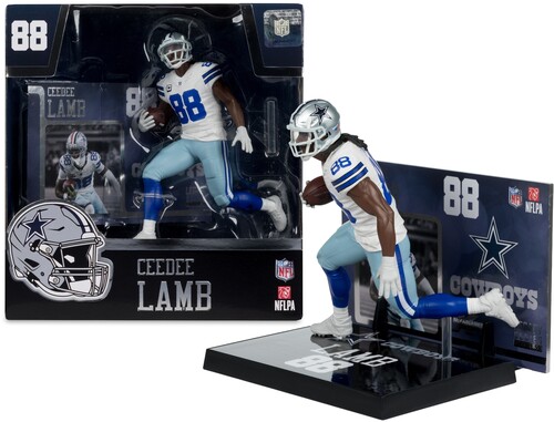 MCFARLANE NFL POSED FIG CEEDEE LAMB (COWBOYS)