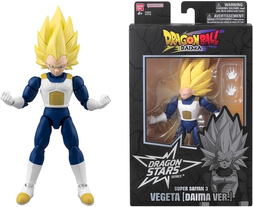 Dragon Stars - Dragon Ball Super - Super Saiyan 3 Vegeta (DAIMA ver) 6.5" Action Figure