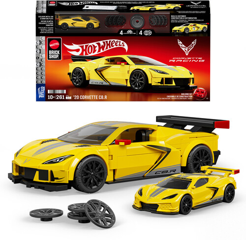 BRICK SHOP HOT WHEELS SPEED SERIES CORVETTE