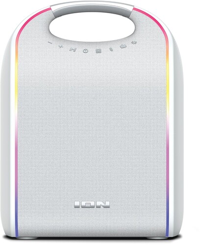 ION GLOW TONE BT SPEAKER IMMERSIVE SOUND WHITE