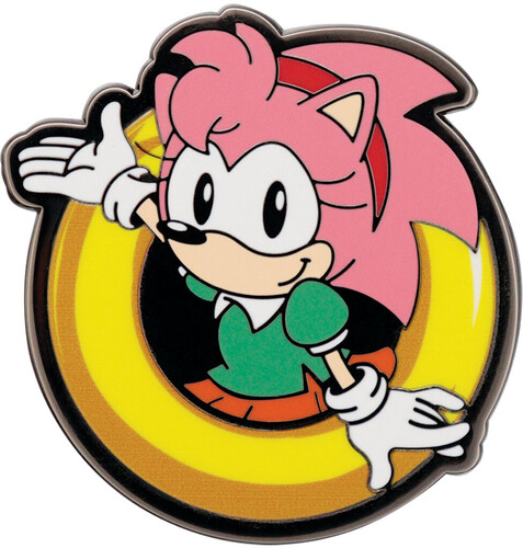 SONIC - AMY PIN BADGE