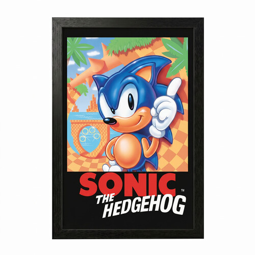 SONIC - SONIC THE HEDGEHOG (CO 11X17 FRAMED GEL C