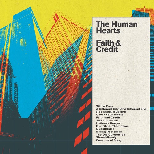 Human Hearts - Faith & Credit vinyl record cover