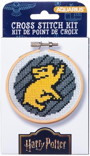 HARRY POTTER HUFFLEPUFF CROSS STITCH EMB KIT