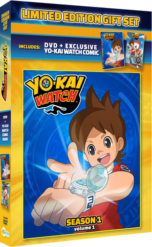 Yo-kai Watch: Season 1 Volume 1 Gift Set with Exclusive Comic Book