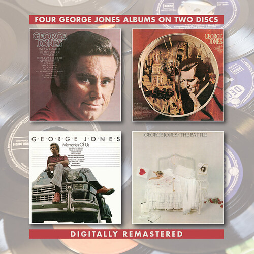 George Jones /  In A Gospel Way /  Memories Of Us /  The Battle [Import]