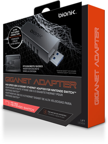 BIONIK NSW GIGANET ADAPTER USB ETHERNET B