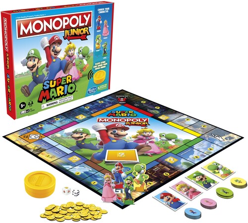 MONOPOLY JR SUPER MARIO EDITION