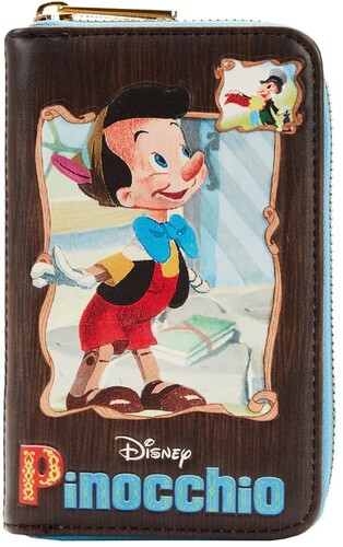 PINOCCHIO BOOK ZIP AROUND WALLET