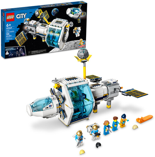 CITY SPACE PORT LUNAR SPACE STATION