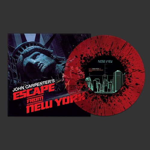Escape From New York (Original Soundtrack) - Transparent Red/Black Splatter Vinyl