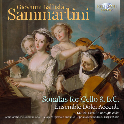 Sammartini / Cernuto / Grendene - Sonatas For Cello & B.C.