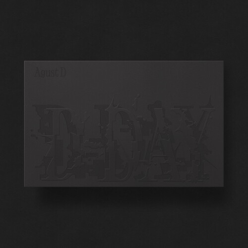 Agust D (SUGA of BTS) - D-DAY [VERSION 01]