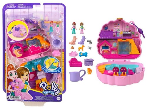 POLLY POCKET WORLD SPA POODLE