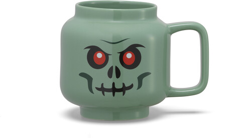 LEGO Ceramic Mug Large Green Skeleton, 17.9 Oz (Boxed)