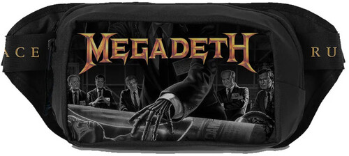 ROCKSAX MEGADETH RUST IN PEACE SHOULDER BAG BLK