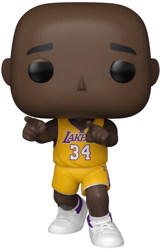 POP NBA LAKERS SHAQ 00 WCF CELEBRATION