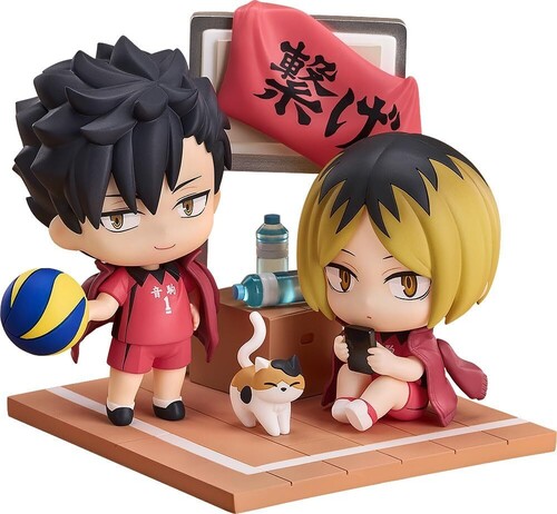 HAIKYU QSET+ TETSURO KUROO & KENMA KOZUME FIG|alliance entertainment