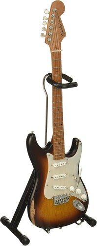 Fender Stratocaster Sunburst Road Worn 10 Inch Miniature Electric Guitar