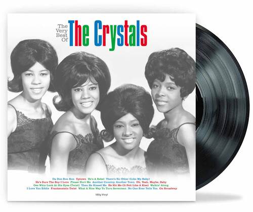 Crystals - Very Best Of vinyl record cover