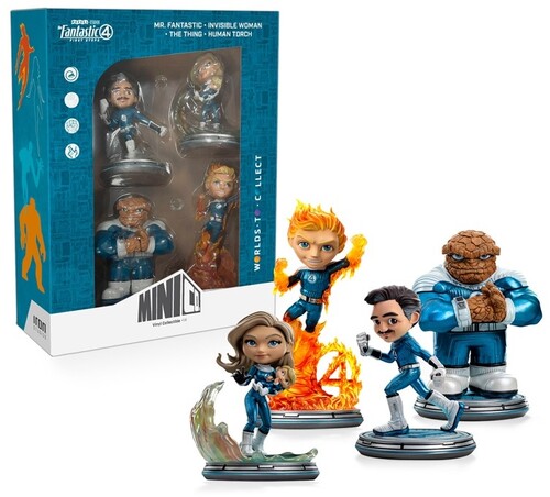 MINICO FANTASTIC FOUR METALLIC FIRST STEPS 4 PACK