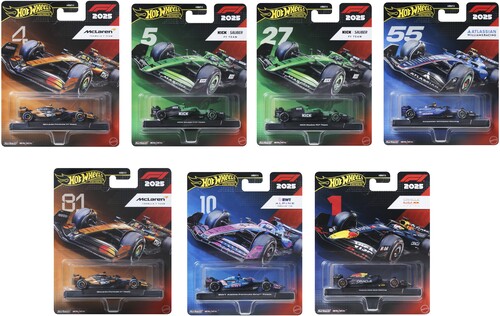 HW PREMIUM 1 64 FORMULA 1 RACE 8 PIECE K ASRT