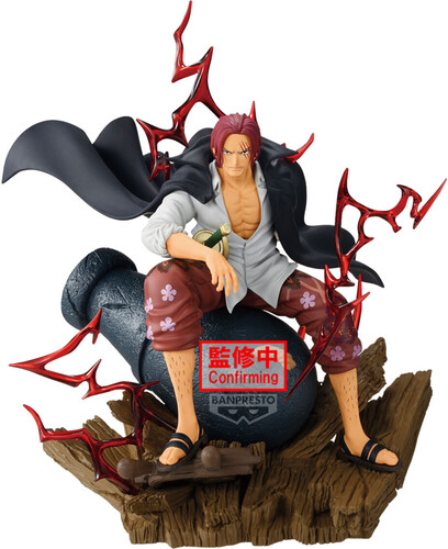 BANPRESTO ONE PIECE THEORAMA SOUL SHANKS STATUE