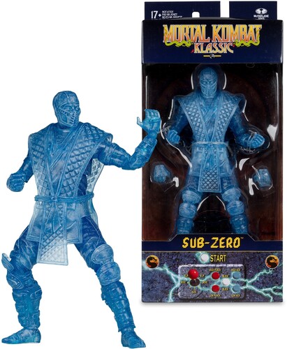 MORTAL KOMBAT 7IN KLASSICS WV5 ICE SUB ZERO FIGURE