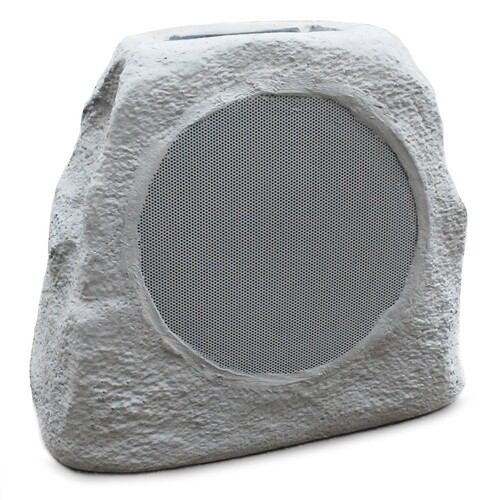 ION GLOW STONE LINK BT SOLAR ROCK SPEAKER GRAY