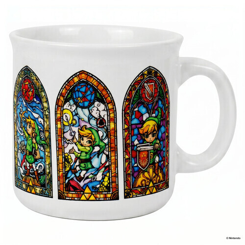 ZELDA - STAINED GLASS 20 OZ CAMPER MUG
